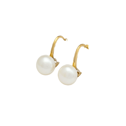 Boucles d'oreilles Boucles d'oreilles en or jaune et perles de culture 58 Facettes 32266