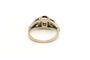 Bague 56 Bague Art Déco en or blanc sertie de diamants 58 Facettes 19785