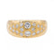 Bague 55 Bague Jonc Or jaune Diamant 58 Facettes 2975752CN