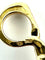 Pendentif GILBERT ALBERT. Pendentif or jaune et billes interchangeables 58 Facettes