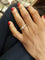 Bague 54 Bague solitaire or blanc diamants 58 Facettes 086101