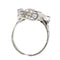 Bague 55 Héritage de demain : une bague de fiançailles en diamant Art déco des années 1920 58 Facettes 16342-0163
