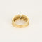 Bague 53 Bague type solitaire en or jaune et diamants 58 Facettes AUX1402