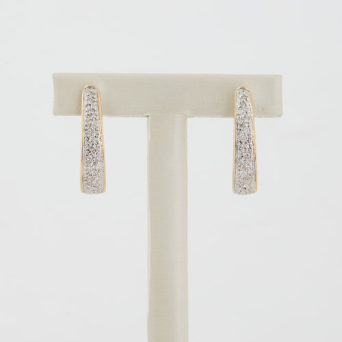 Boucles d'oreilles BOUCLES D’OREILLES DIAMANTS - 2 OR 58 Facettes RÉF 8016/20