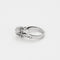 Bague 48 Bague Solitaire en or blanc et diamant 58 Facettes HOU55282