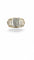 Bague 55 Bague en or bicolore 14 carats et diamants naturels 58 Facettes