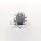 Bague 52 Bague en or saphir et diamants 58 Facettes
