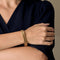 Bracelet Bracelet composé d'une maille gourmette en or jaune 58 Facettes MON0922