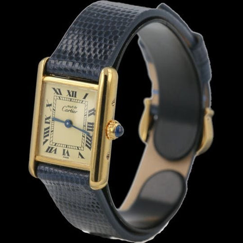 Montre Cartier Montre Tank Vermeil 58 Facettes MT43336