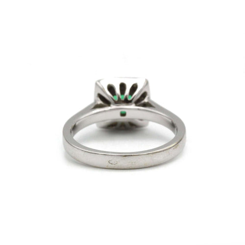 Bague 52 Bague - Or, émeraude et diamants 58 Facettes 250182R