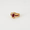 Bague 58 Bague en Or jaune, Rubis & Diamants 58 Facettes ALGU13
