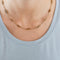 Collier Collier or jaune maillons filigranés 58 Facettes BG2