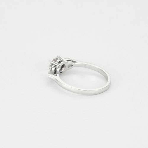 Bague 52 Bague en Or blanc et Diamant 1.04ct 58 Facettes 230323