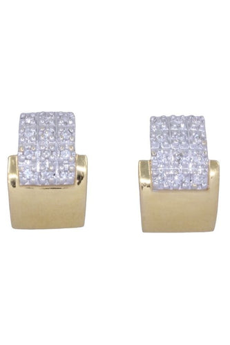 Boucles d'oreilles BOUCLES D'OREILLES PAVAGE DIAMANTS 58 Facettes 083501