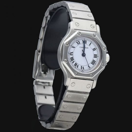 Montre Cartier Montre Santos Ronde 58 Facettes MT44407