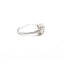 Bague 54 Bague Jarretière Diamants Vintage 58 Facettes