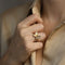 Bague Bague Messika Butterfly Or rose 18k avec diamants brillants. Taille 55 58 Facettes