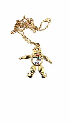 Collier Collier Chopard Happy clown or jaune 58 Facettes