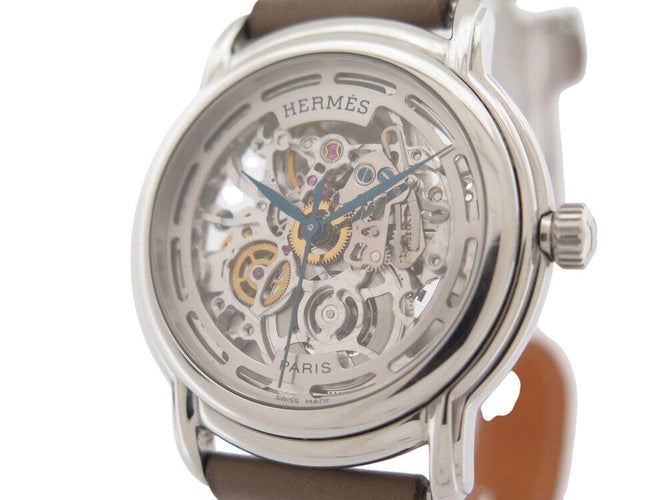Montre montre HERMES sesame gm squelette sm1.710 36 mm automatique 58 Facettes 268223