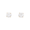 Boucles d'oreilles Puces d'oreille diamant, or jaune. 58 Facettes 34523