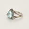 Bague 54.5 Mauboussin  Tellement Subtile pour Toi bague en or blanc, aigue marine, saphirs et améthyste 58 Facettes B250515