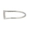 Bague 51 Messika Bague Gatsby Barrette Or blanc Diamant 58 Facettes 4098668RV
