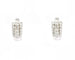 Boucles d'oreilles Boucles d'oreilles en or blanc serties de diamants de 0,60 ct 58 Facettes 12252