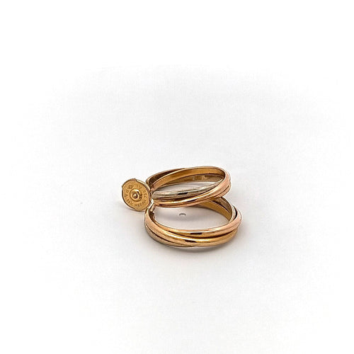 Boucles d'oreilles Boucles d'oreilles Trinity 3 ors - Cartier 58 Facettes