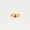 Bague 53 Bague saphir rose 58 Facettes LP579