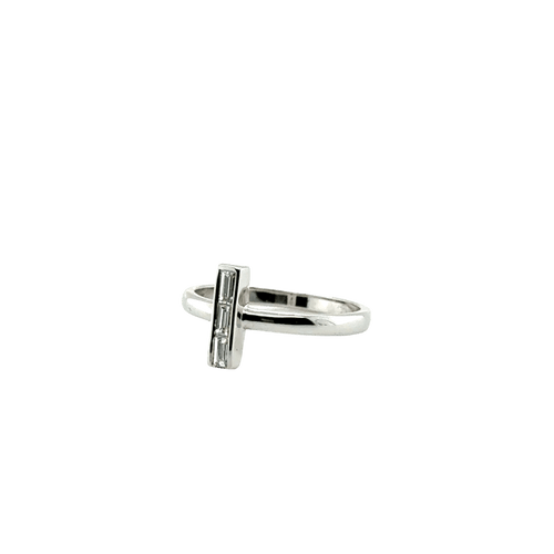 Bague 51 Bague alliance Or blanc et Diamants 58 Facettes Alirblanc