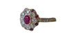 Bague 54 Une bague en rubis et diamant d'une ancienne mine 58 Facettes