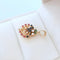 Pendentif Pendentif émeraudes - saphirs - rubis - diamants Or jaune 18 K 58 Facettes 1751