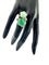 Bague 55 PASQUALE BRUNI - Bague Bon Ton or rose, diamants, chrysophrase. 58 Facettes