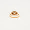 Bague 53.5 Bague art déco en or rose d'un diamant taille ancienne 58 Facettes