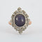 Bague 55 Bague ancienne saphir étoilé 58 Facettes