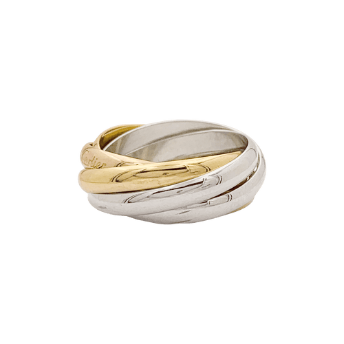 Bague 53 Bague Cartier, "Must de Cartier 5 anneaux", 3 ors. 58 Facettes 34533