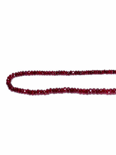 Collier collier en rubis 58 Facettes