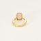 Bague 52.5 Bague dans le goût de Pomellato en or avec quartz rose 58 Facettes