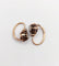 Boucles d'oreilles Dormeuses victoriennes or rose et diamant 58 Facettes A05396