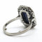 Bague Bague Octogonale Art Déco en Saphir et Diamants 58 Facettes