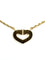 Collier CARTIER. Collection "Coeurs et symboles", collier or jaune et diamants 58 Facettes