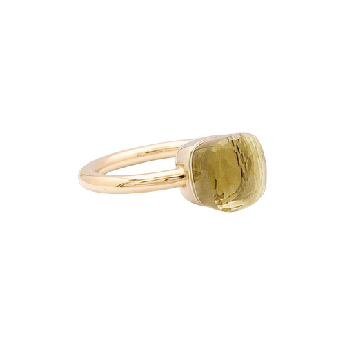 Bague 51 Bague Pomellato, "Nudo", petit modèle, quartz citron. 58 Facettes 34805