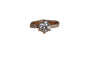 Bague 53 Yellow gold old european diamond ring 58 Facettes