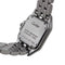 Montre Cartier Panthère RARE Dial Figaro Strap Small model SM ref 1320 Stainless Steel 58 Facettes