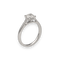 Bague 55 Solitaire Or Gris 18K – Diamant 1,22 ct E-VVS1 – Certificat IGI 58 Facettes FB10293