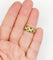 Bague 50 Bague dôme bombée pavée en or 18k et diamants, émeraudes 58 Facettes A06602
