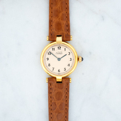 Montre Cartier Must Vendôme - Ivory breguet dial - SM 58 Facettes