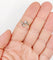 Bague 54 Bague toi et moi antique or jaune, platine et diamant 58 Facettes A05710