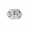 Bague 57 Bague Art-Déco Or blanc Platine et Diamants 0.50 ct 58 Facettes 240 370