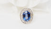Bague 50.5 Bague Saphir Verneuil Diamants 58 Facettes 32588